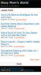 Mobile Screenshot of bizzymomsworld.com